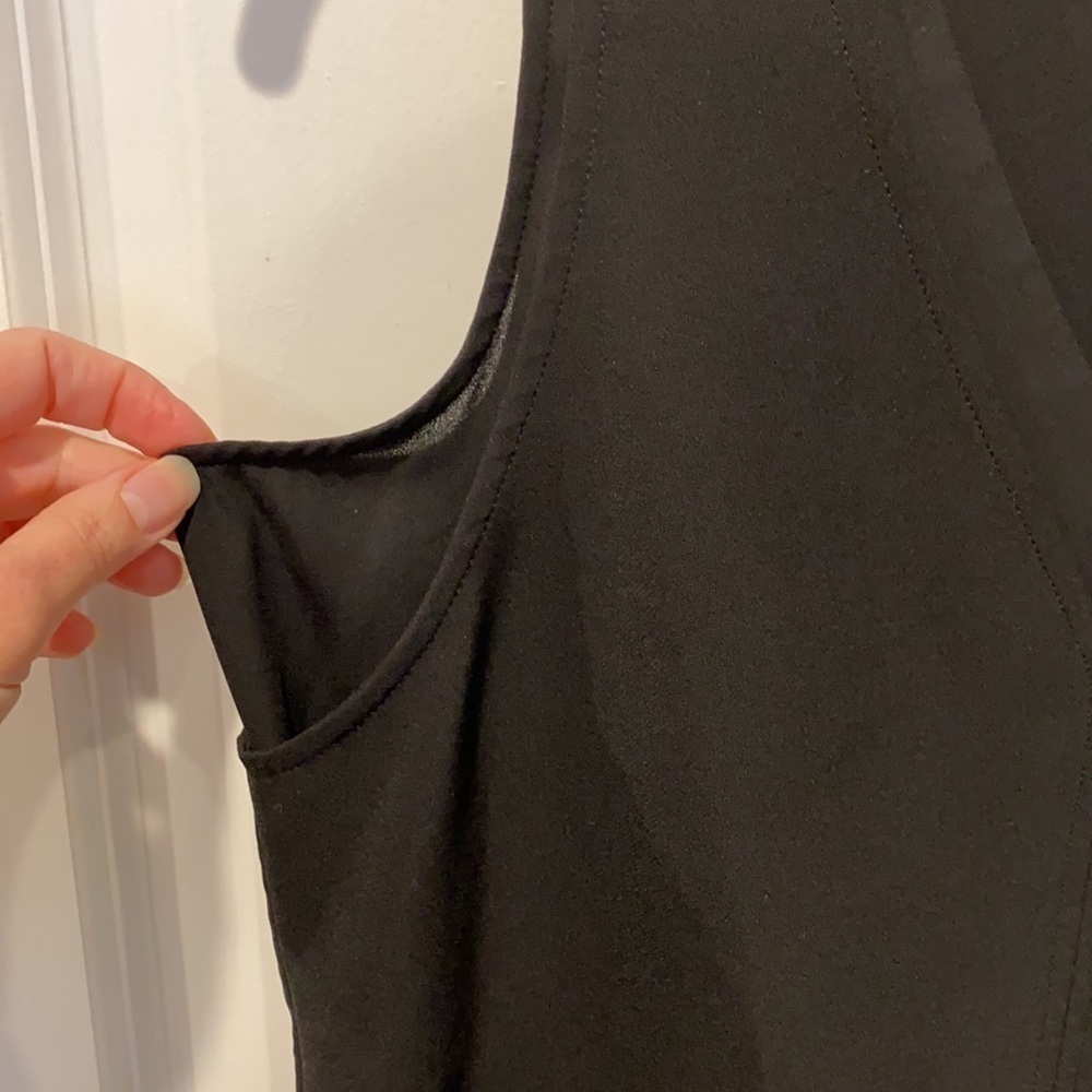 WHBM V Neck Double Layer Shell Top - Picture 5 of 11